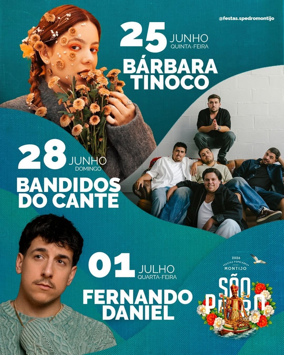 Cartaz de Festas Populares de S. Pedro