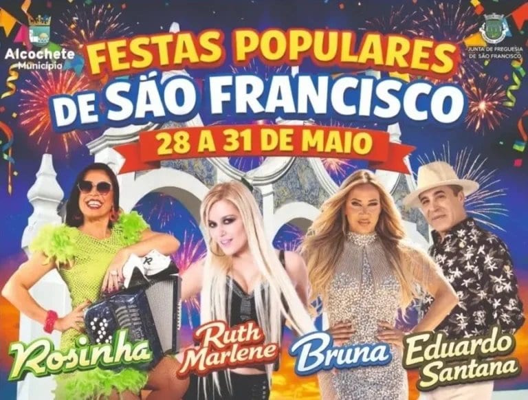 Cartaz de Festas Populares de São Francisco