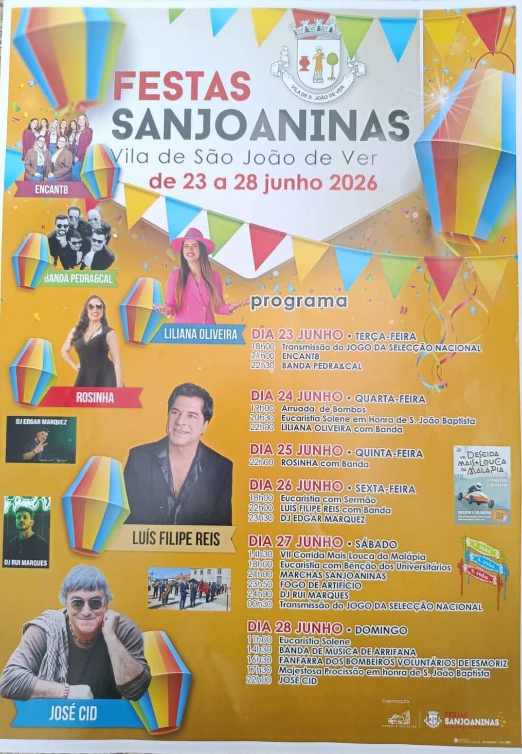 Cartaz de Festas Sanjoaninas