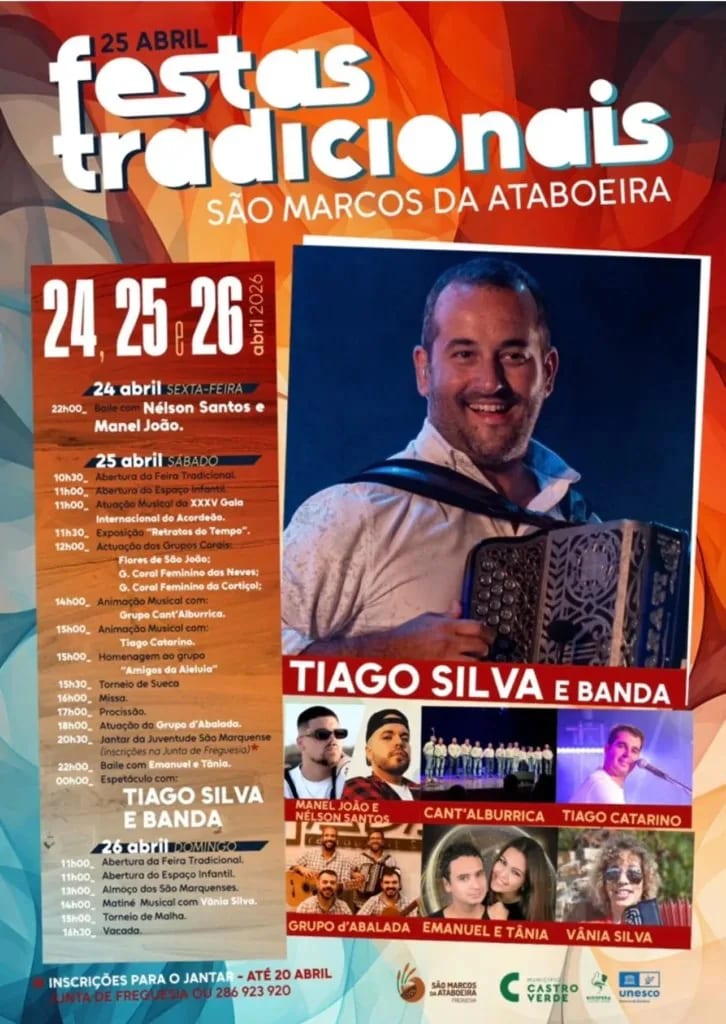 Cartaz de Festas Tradicionais