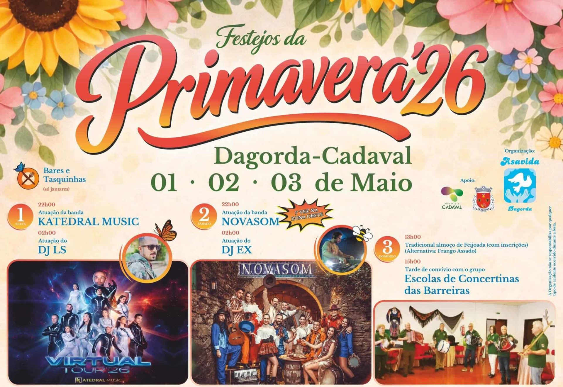 Cartaz de Festejos da Primavera