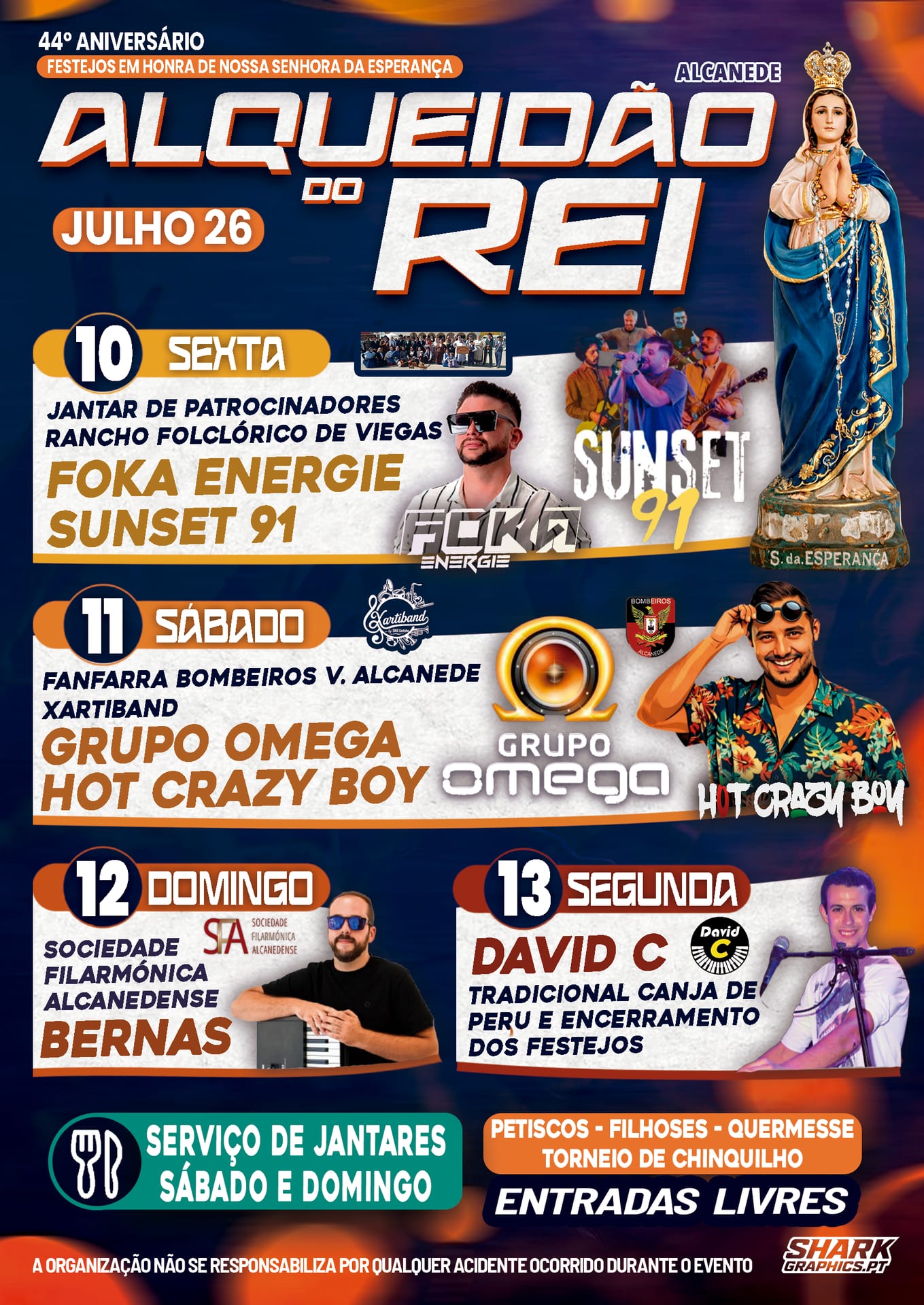 Cartaz de Festejos em Honra de N.ª Sr.ª da Esperança
