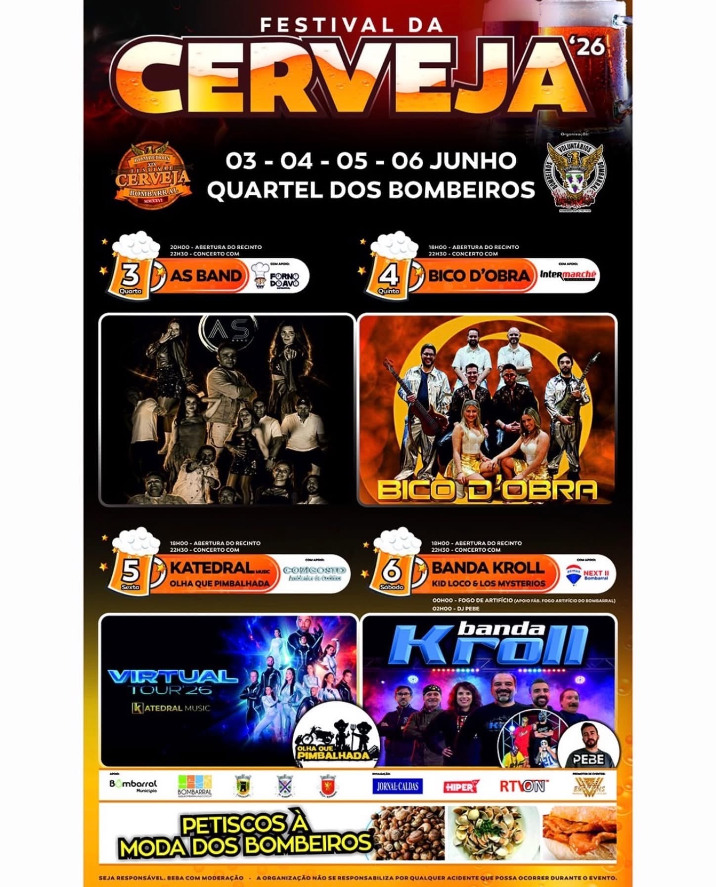 Cartaz de Festival da Cerveja