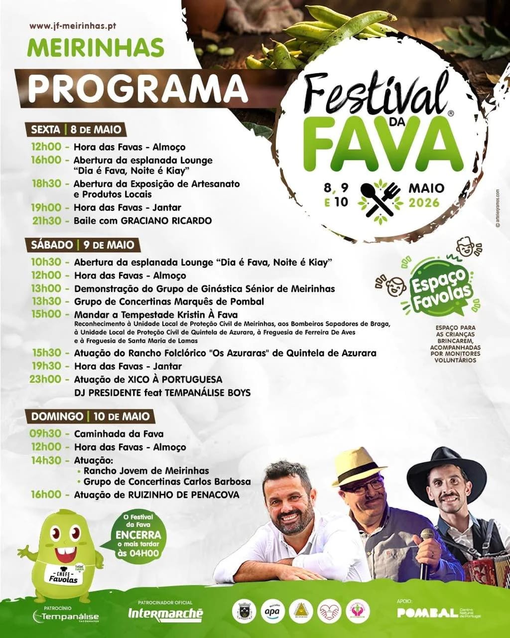 Cartaz de Festival da Fava