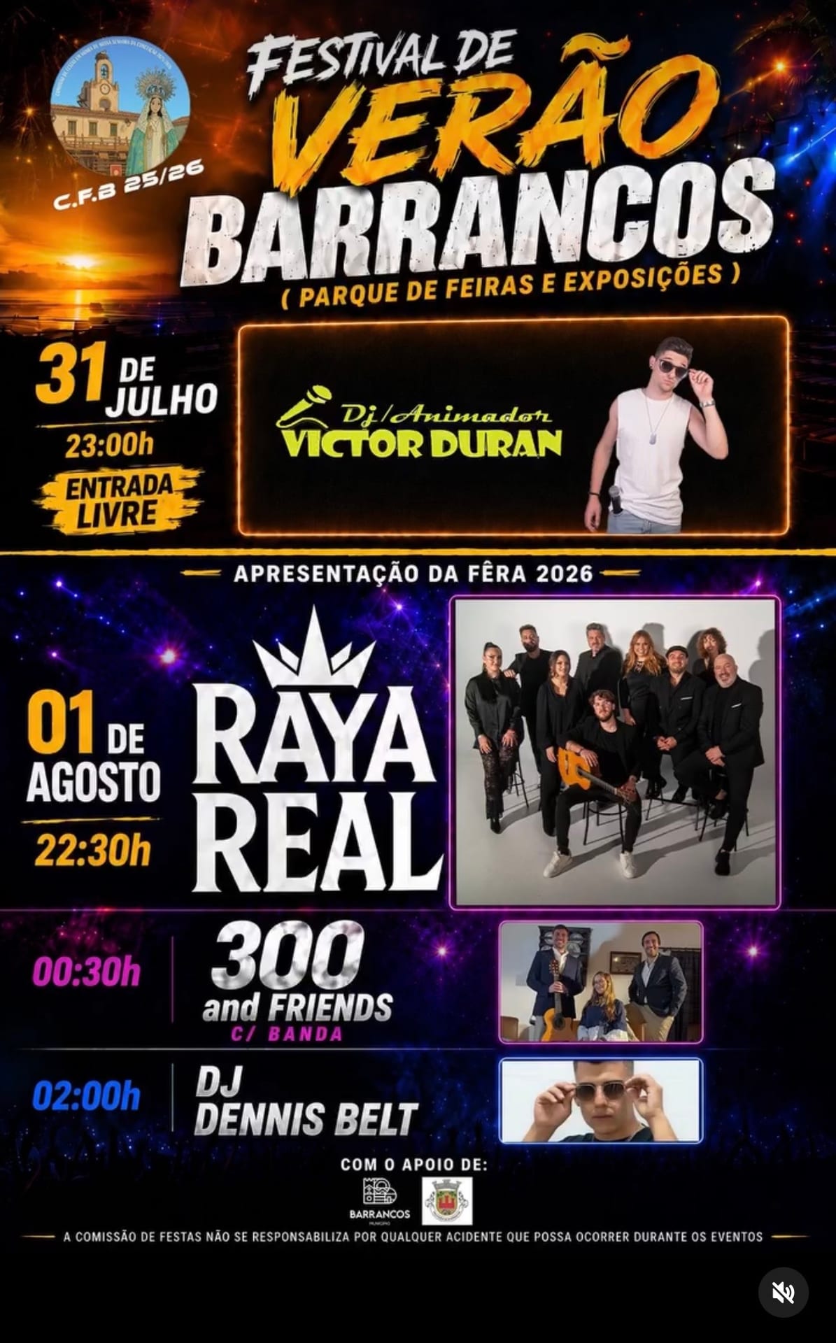 Cartaz de Festival de Verão