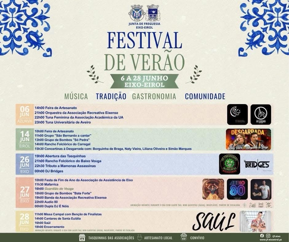 Cartaz de Festival de Verão