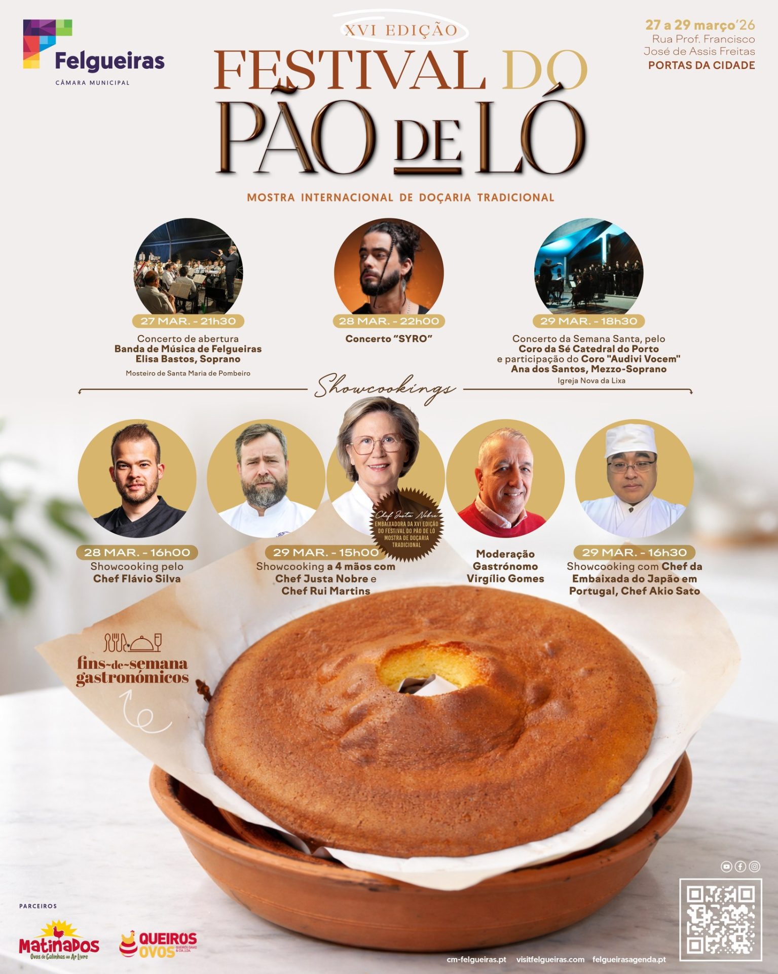 Cartaz de Festival do Pão de Ló