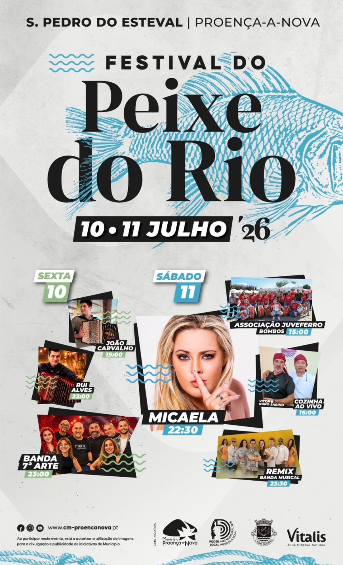 Cartaz de Festival do Peixe do Rio