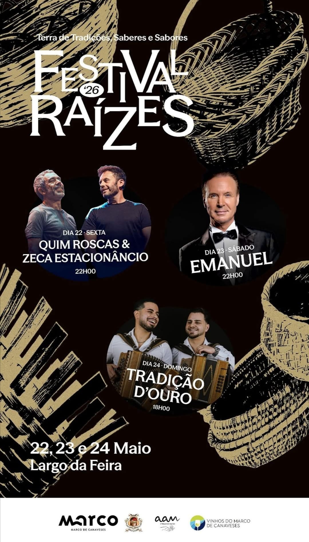 Cartaz de Festival Raízes