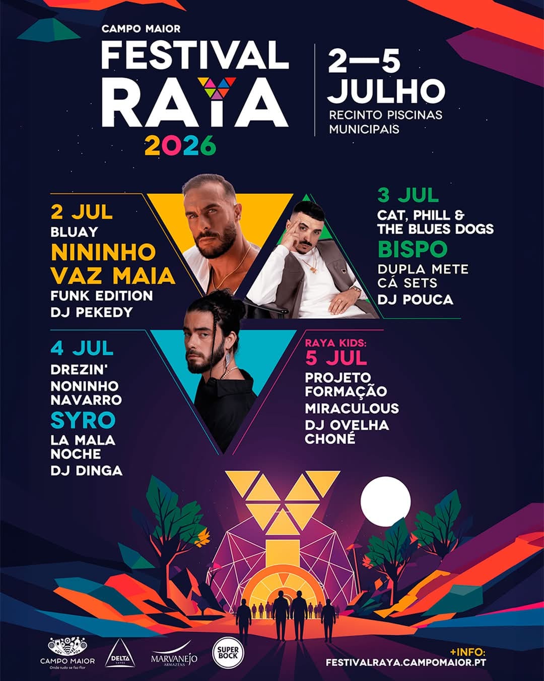 Cartaz de Festival Raya
