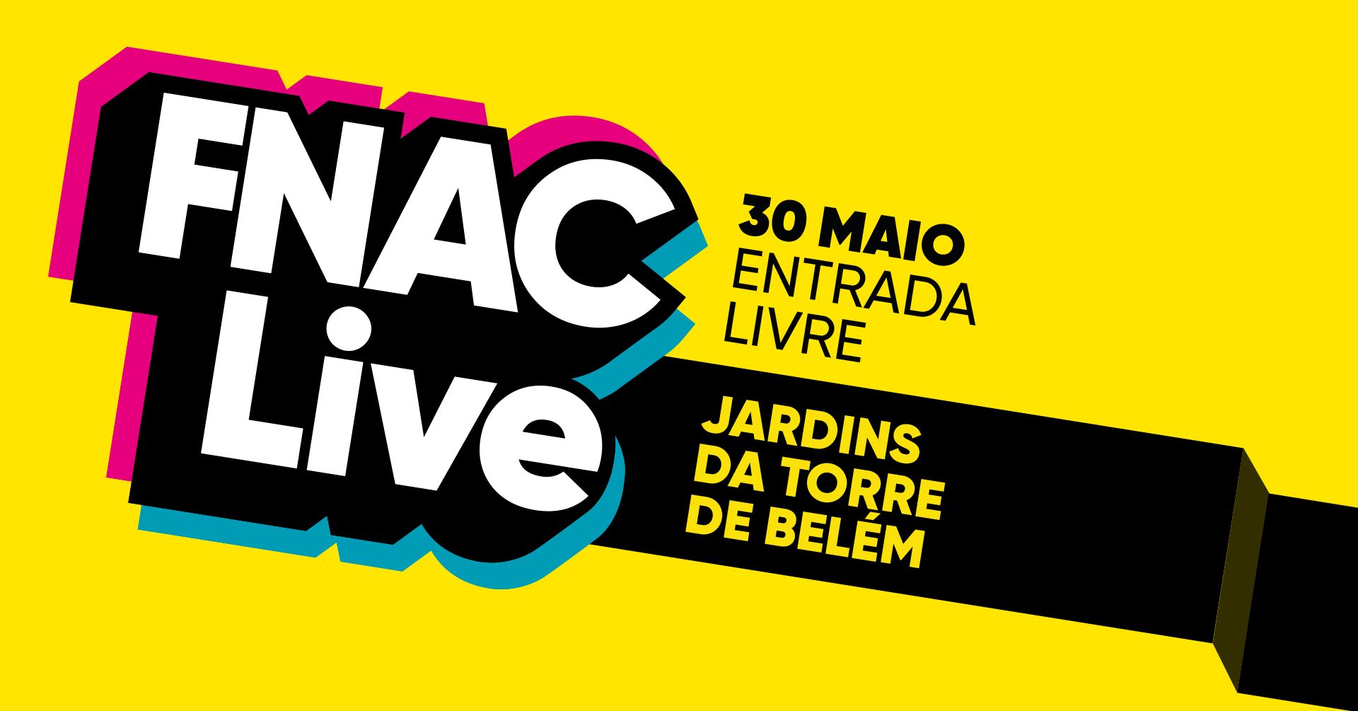 Cartaz de FNAC Live