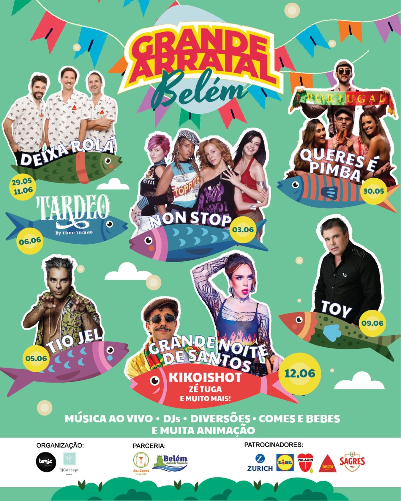 Cartaz de Grande Arraial de Belém