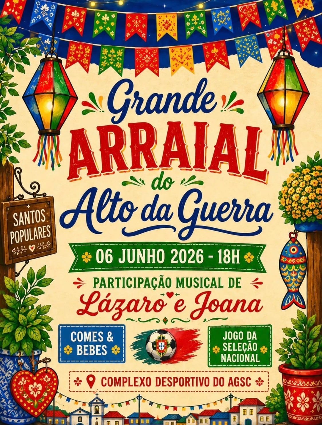 Cartaz de Grande Arraial do Alto da Guerra