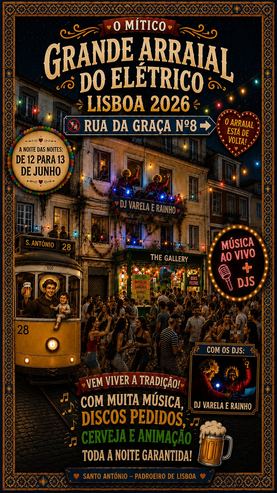 Cartaz de Grande Arraial do Elétrico