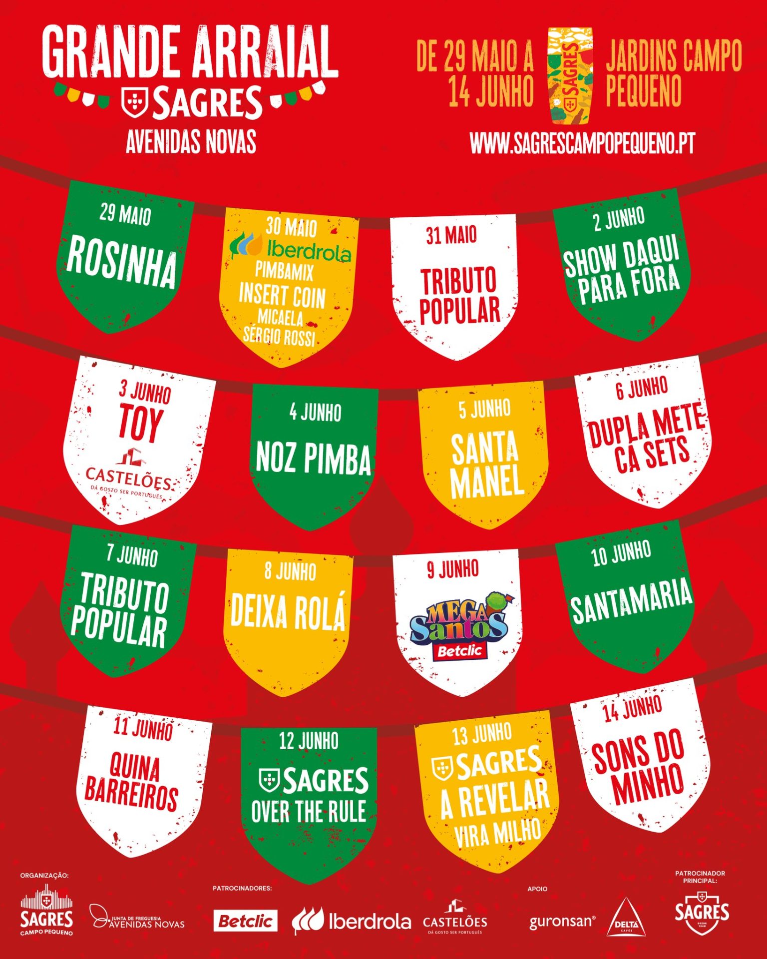 Cartaz de Grande Arraial Sagres