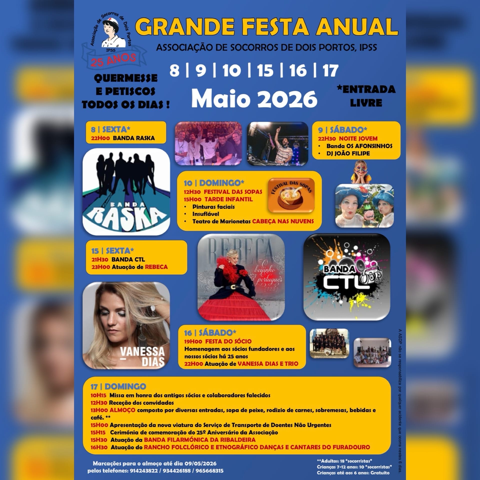 Cartaz de Grande Festa Anual