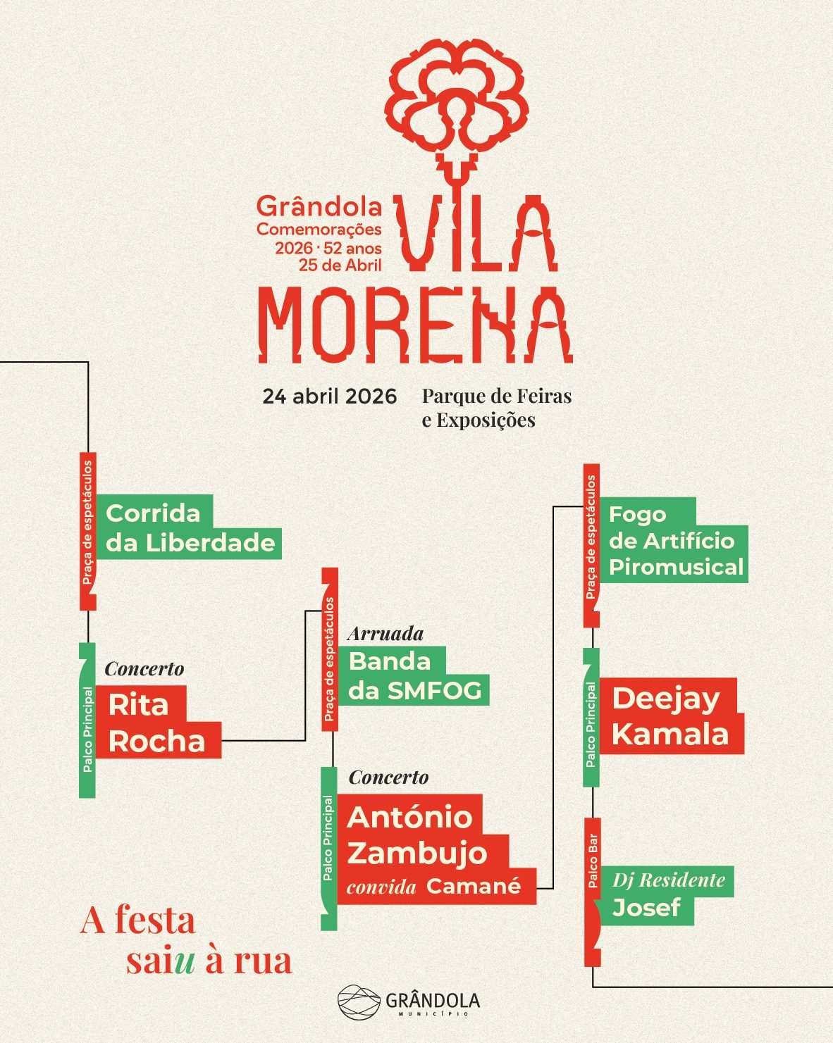 Cartaz de Grândola Vila Morena