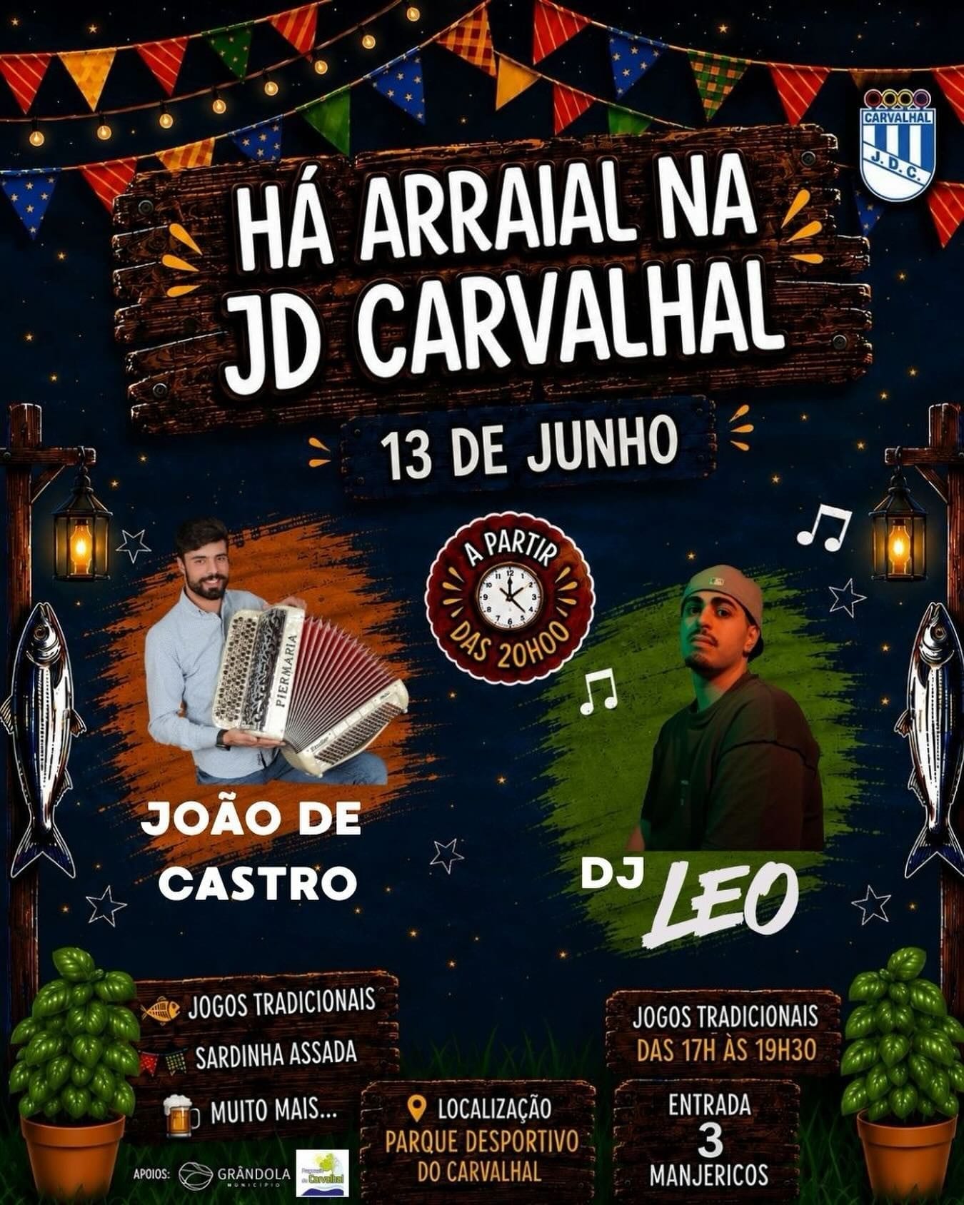 Cartaz de Há Arraial no Carvalhal