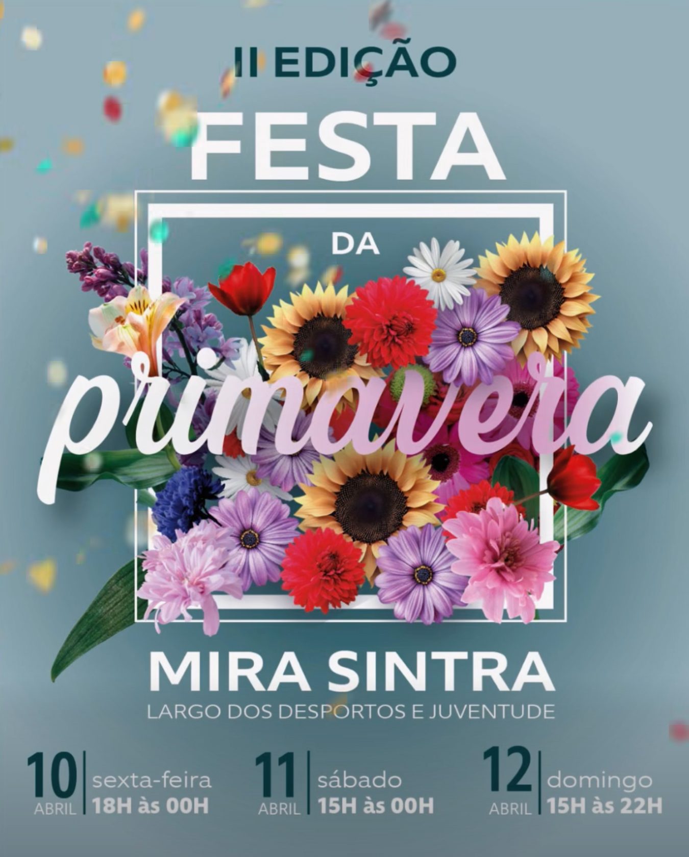 Cartaz de II Festa da Primavera