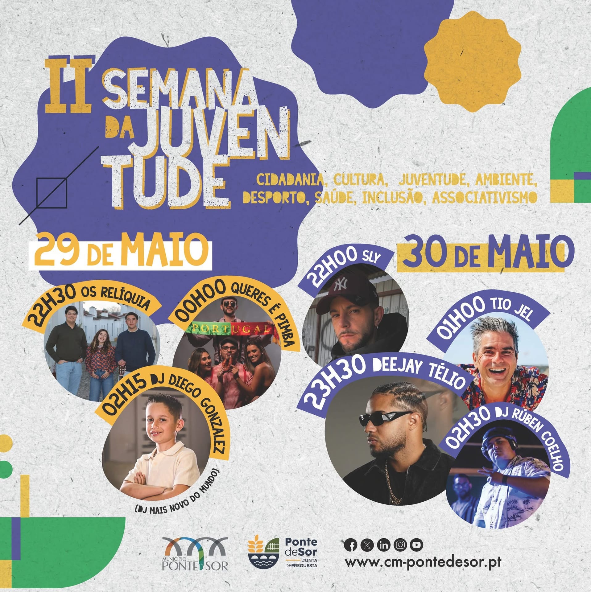 Cartaz de II Semana da Juventude