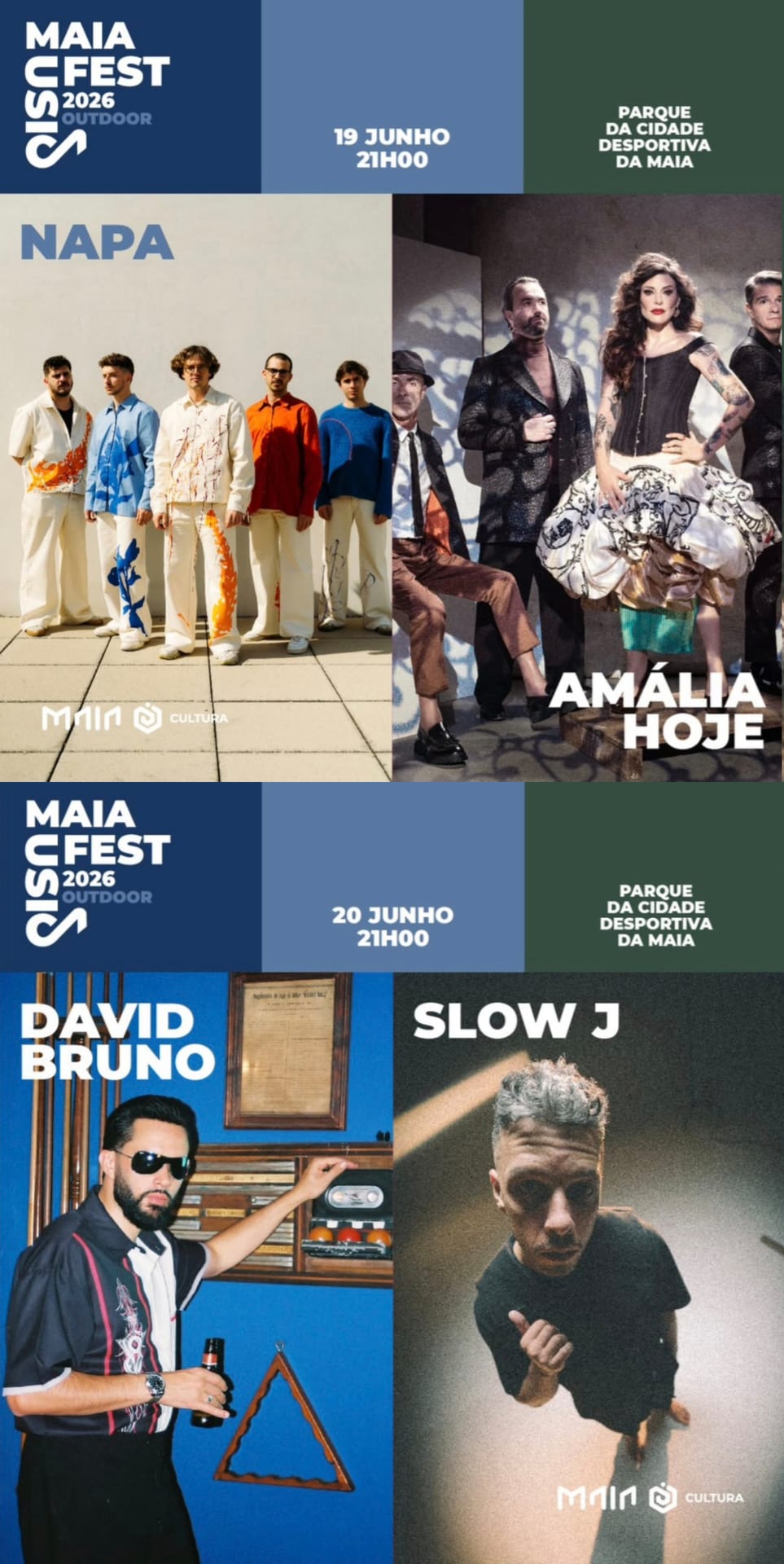Cartaz de Maia Music Fest 2026 Outdoor