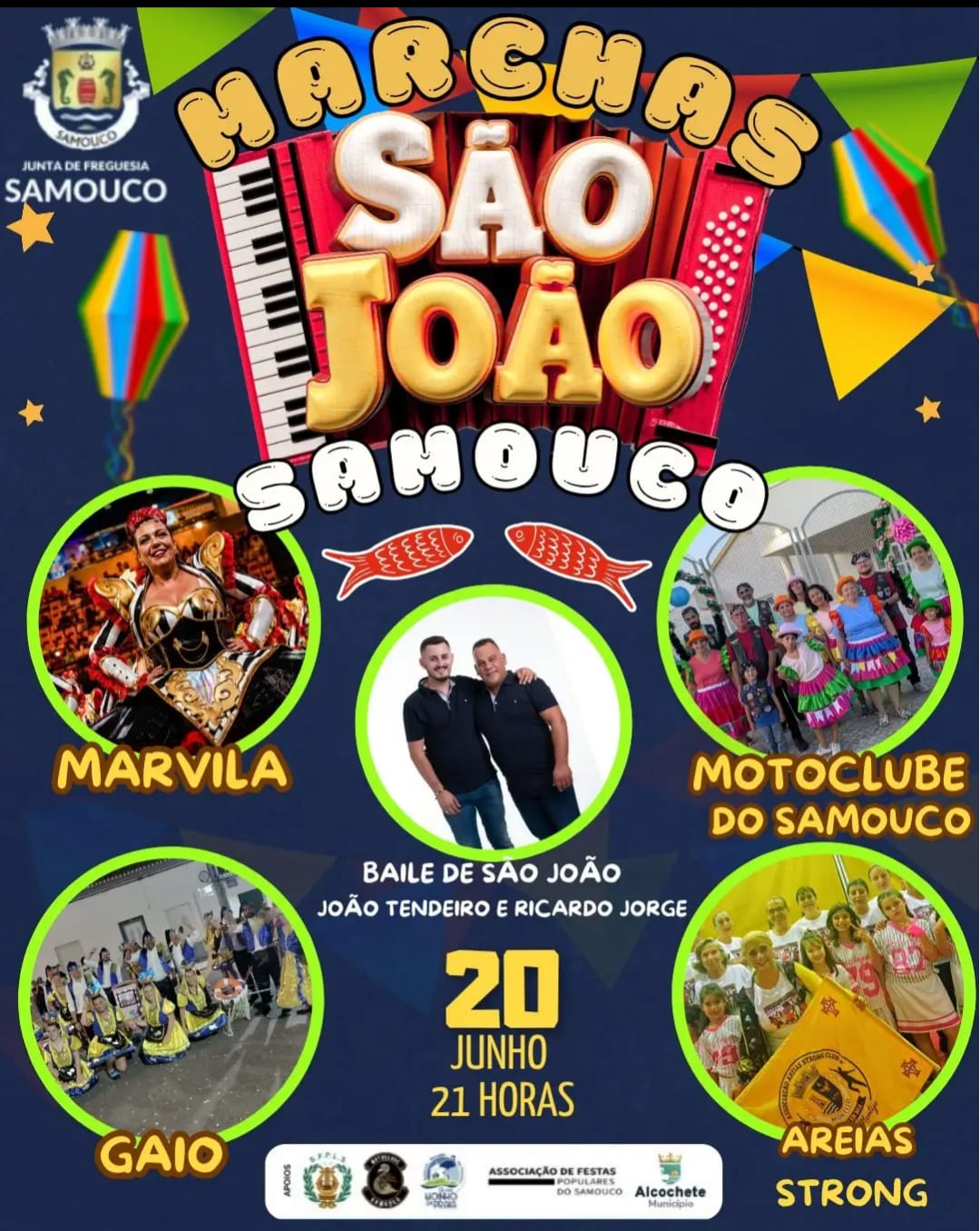Cartaz de Marchas de São João