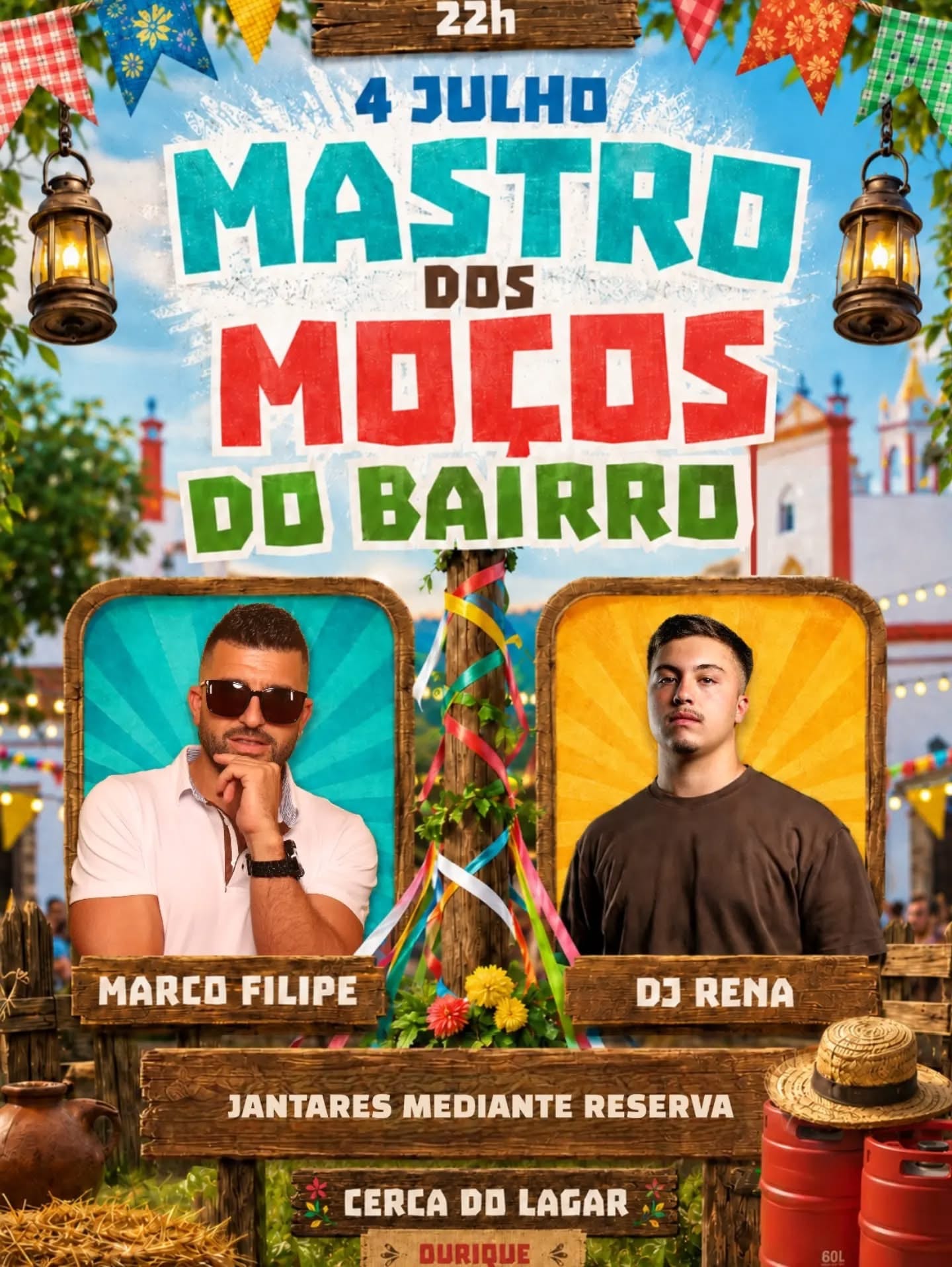 Cartaz de Mastro dos Moços do Bairro