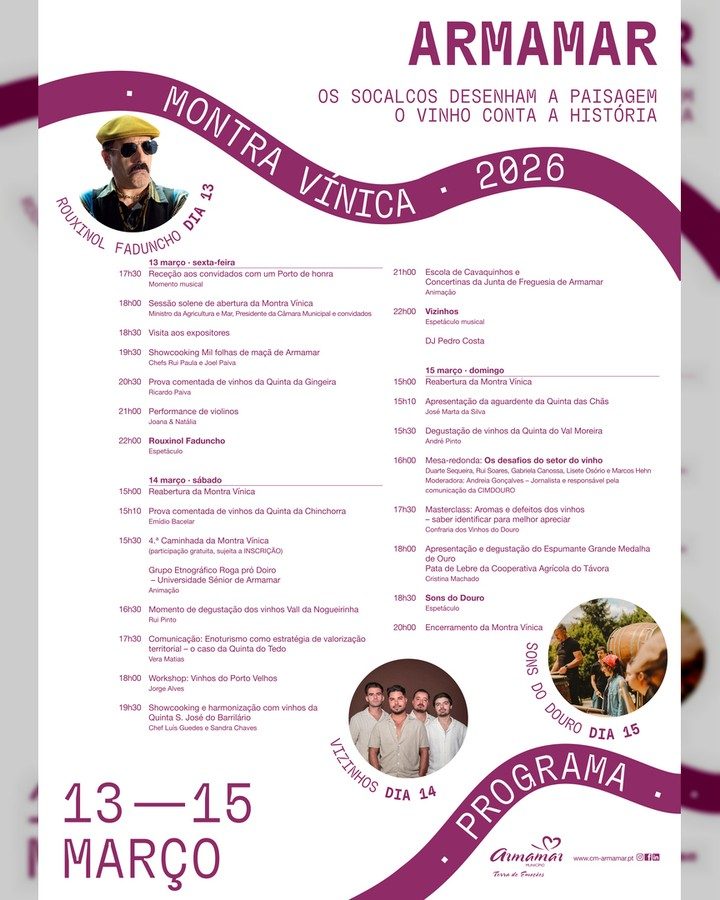 Cartaz de Montra Vínica de Armamar
