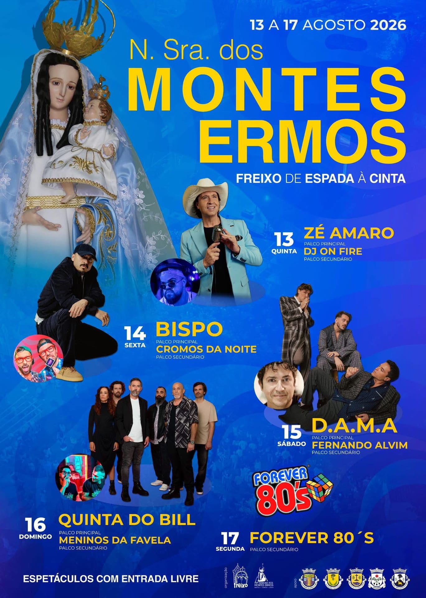 Cartaz de N.ª Sr.ª dos Montes Ermos