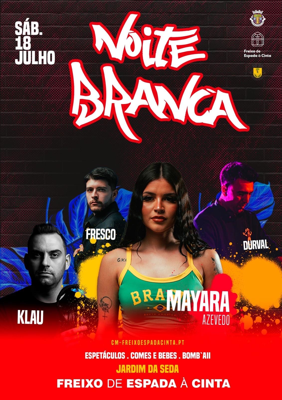 Cartaz de Noite Branca