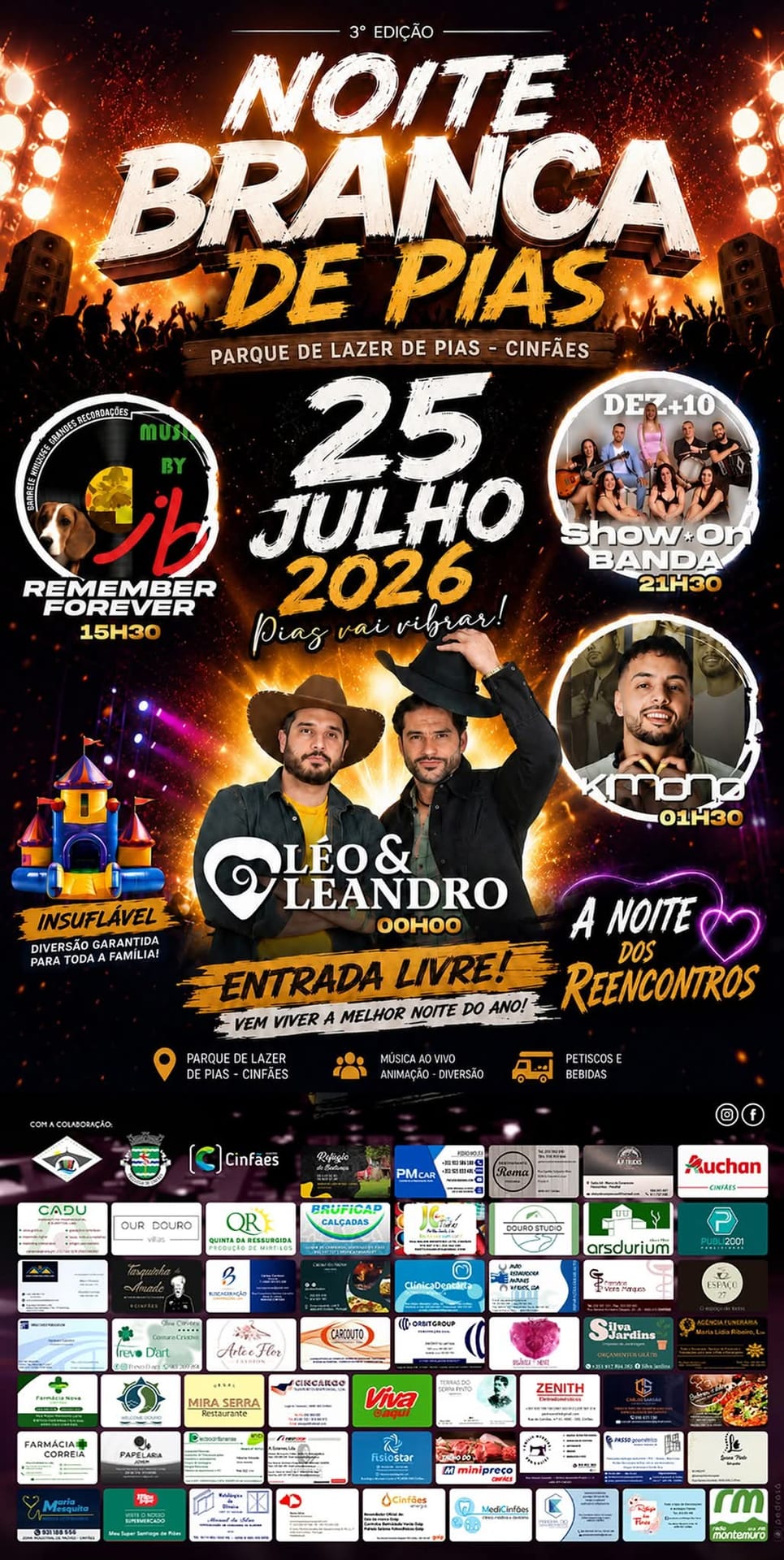 Cartaz de Noite Branca de Pias