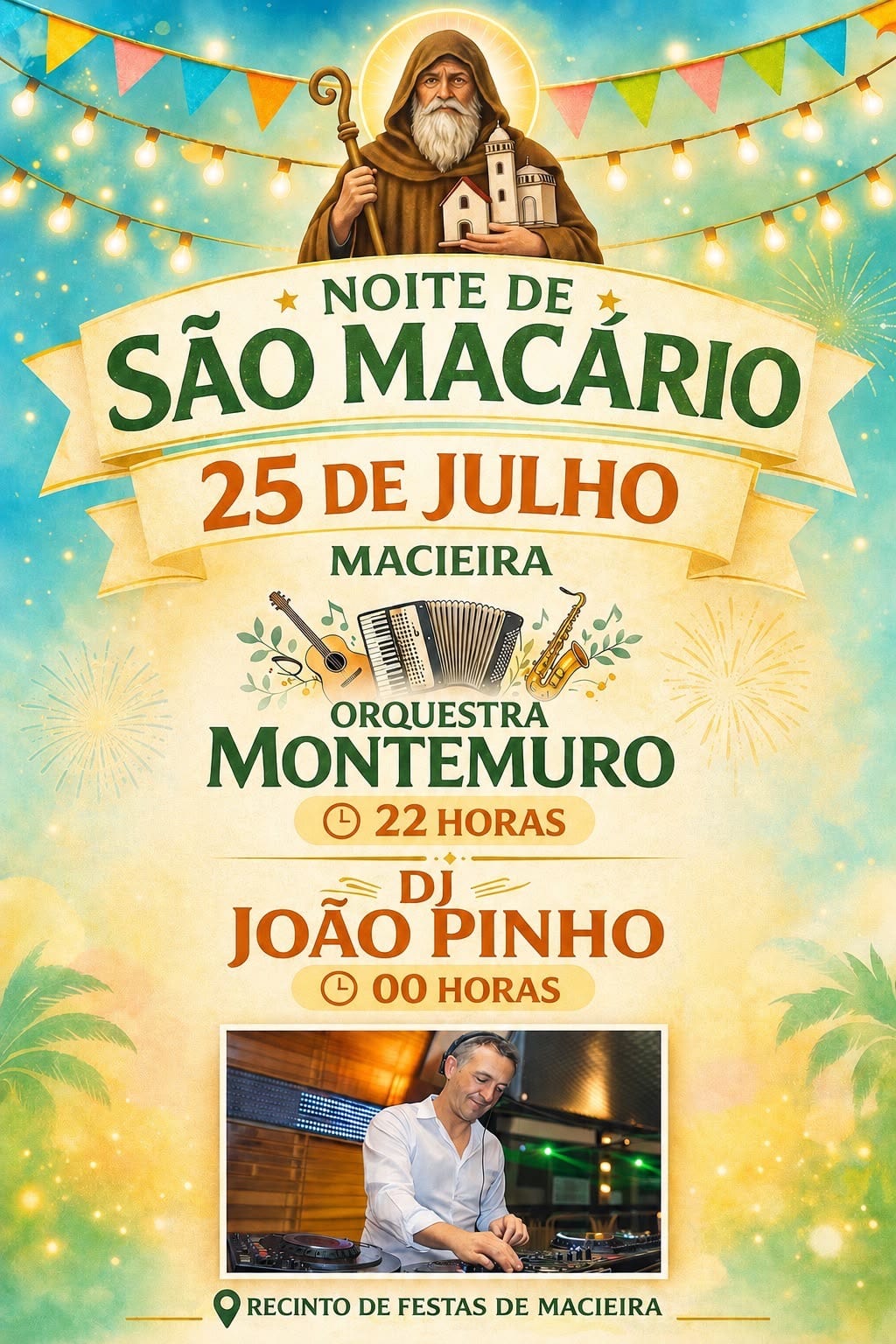 Cartaz de Noite de São Macário