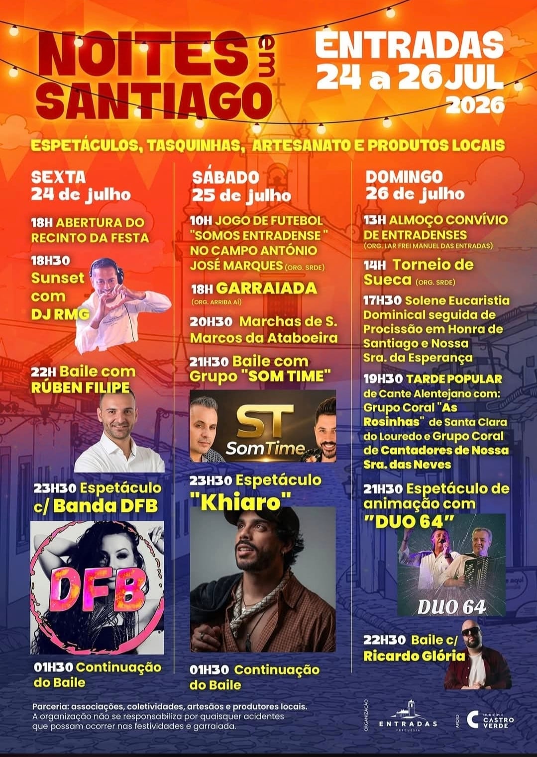Cartaz de Noites em Santiago