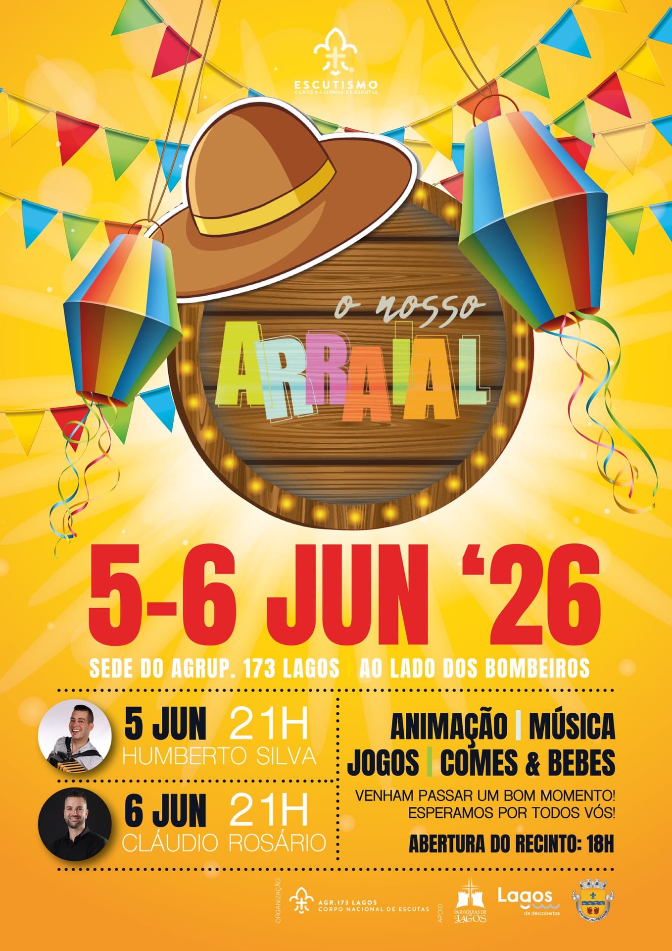 Cartaz de O Nosso Arraial