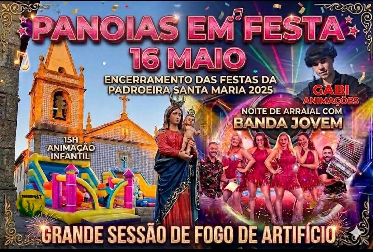 Cartaz de Panoias em Festa