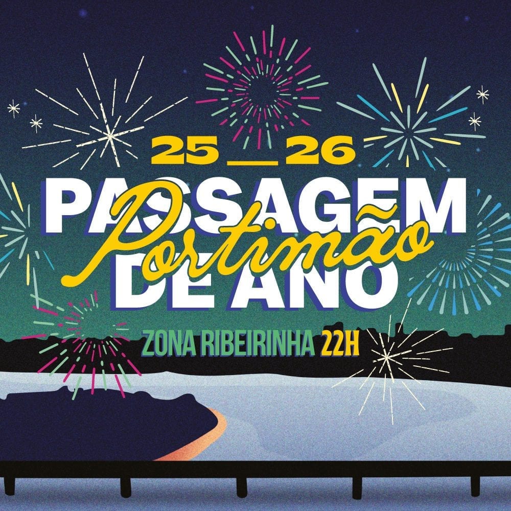 Cartaz de Passagem de Ano 2025/2026 - Portimão