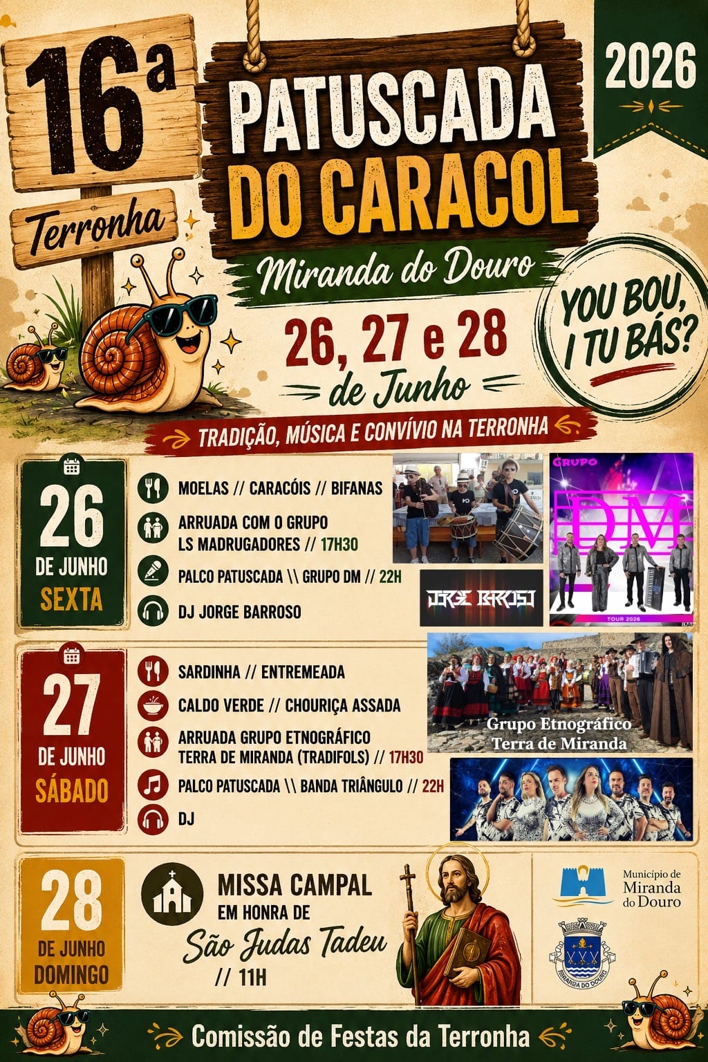 Cartaz de Patuscada do Caracol