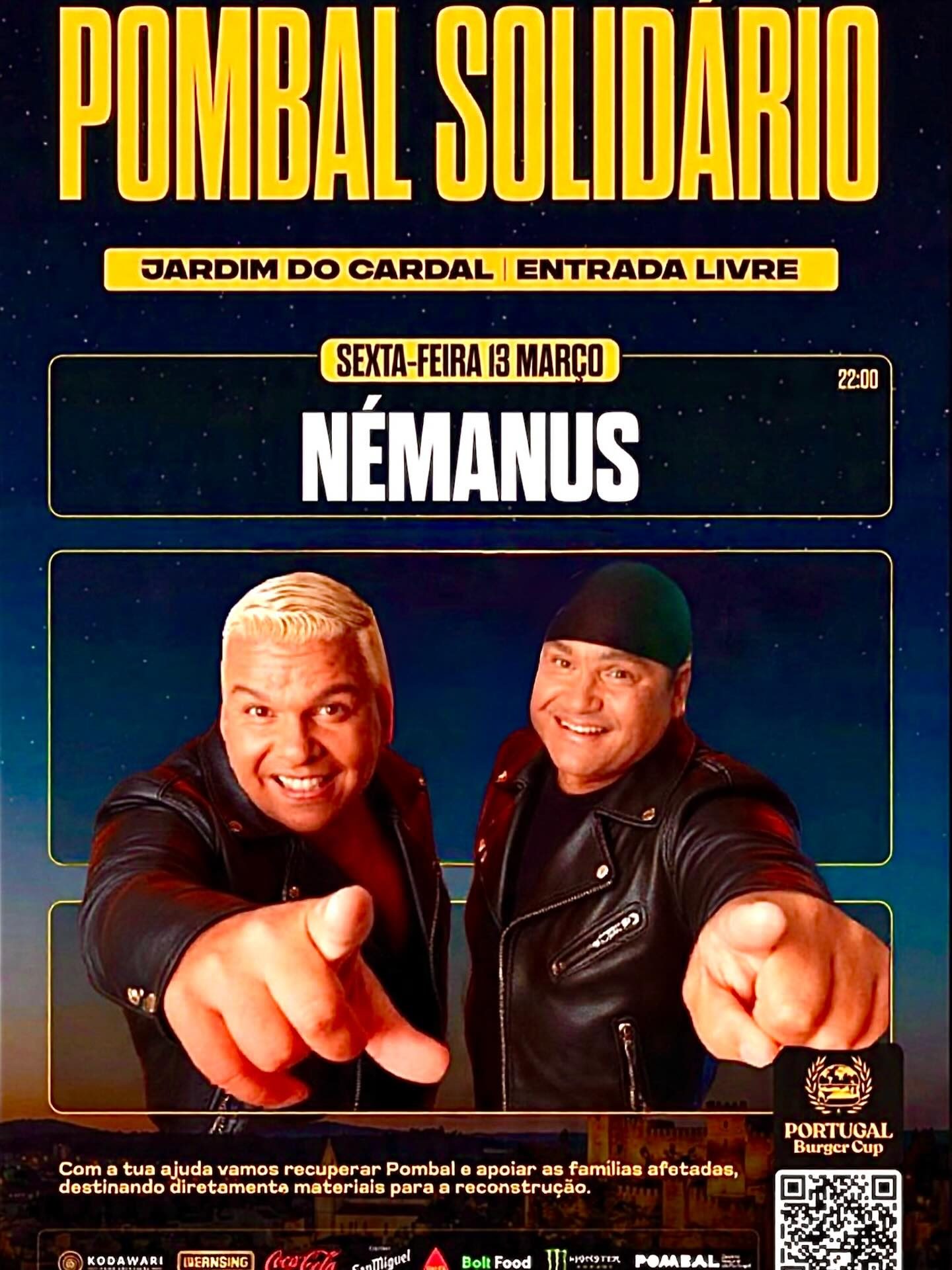 Cartaz de Pombal Solidário