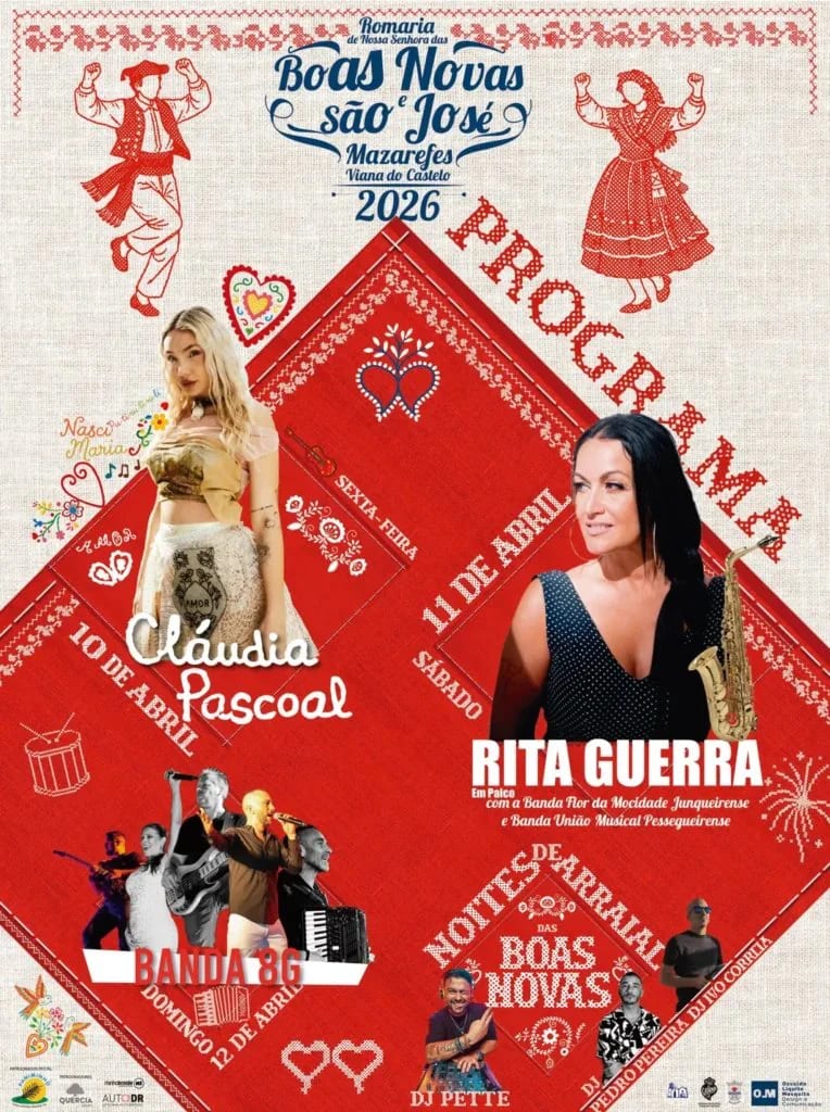 Cartaz de Romaria de N.ª Sr.ª das Boas Novas 