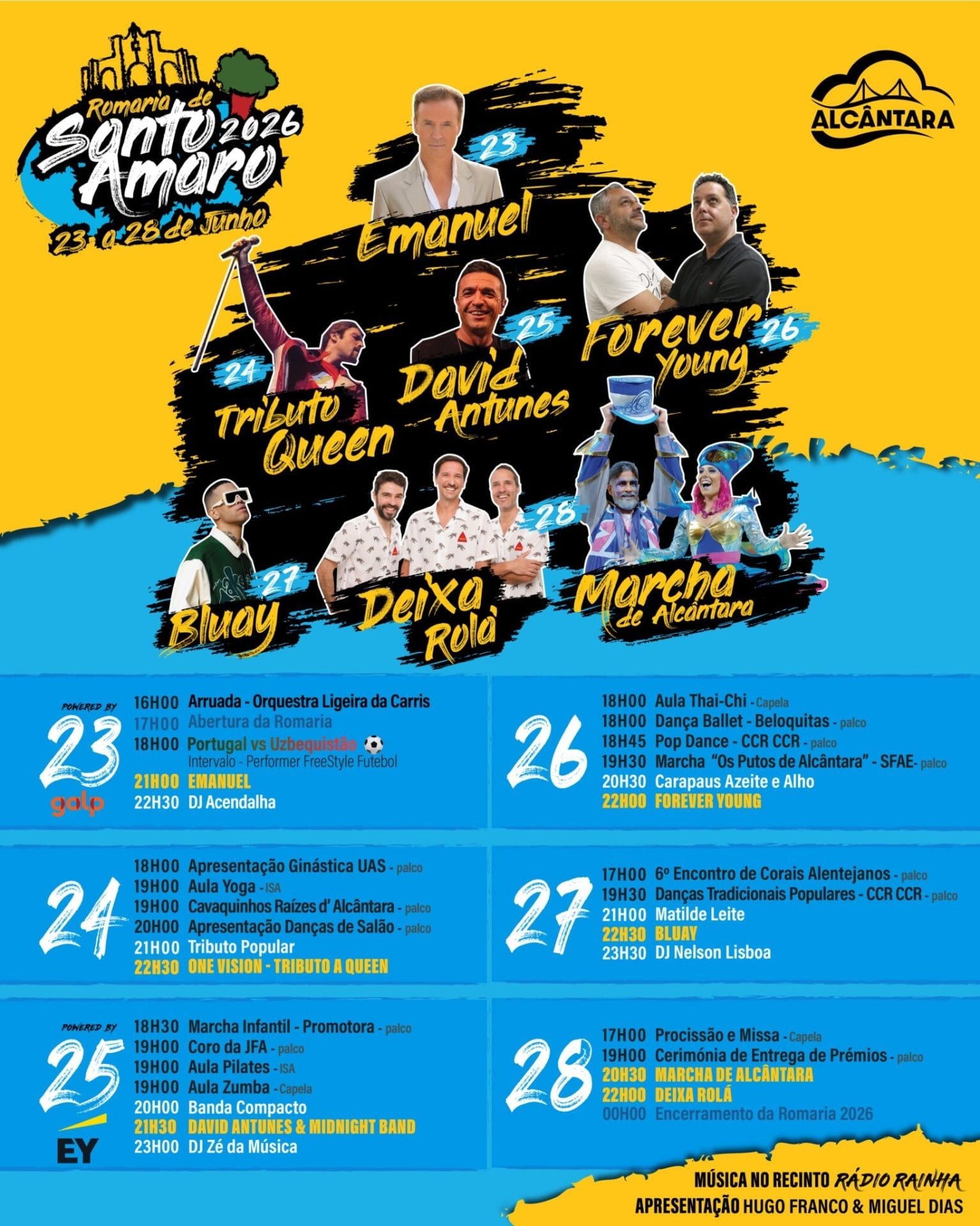 Cartaz de Romaria de Santo Amaro