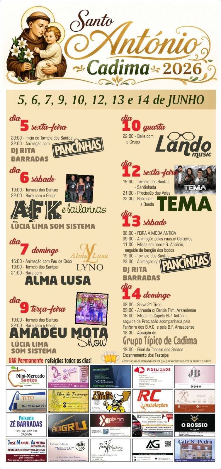 Cartaz de Santo António