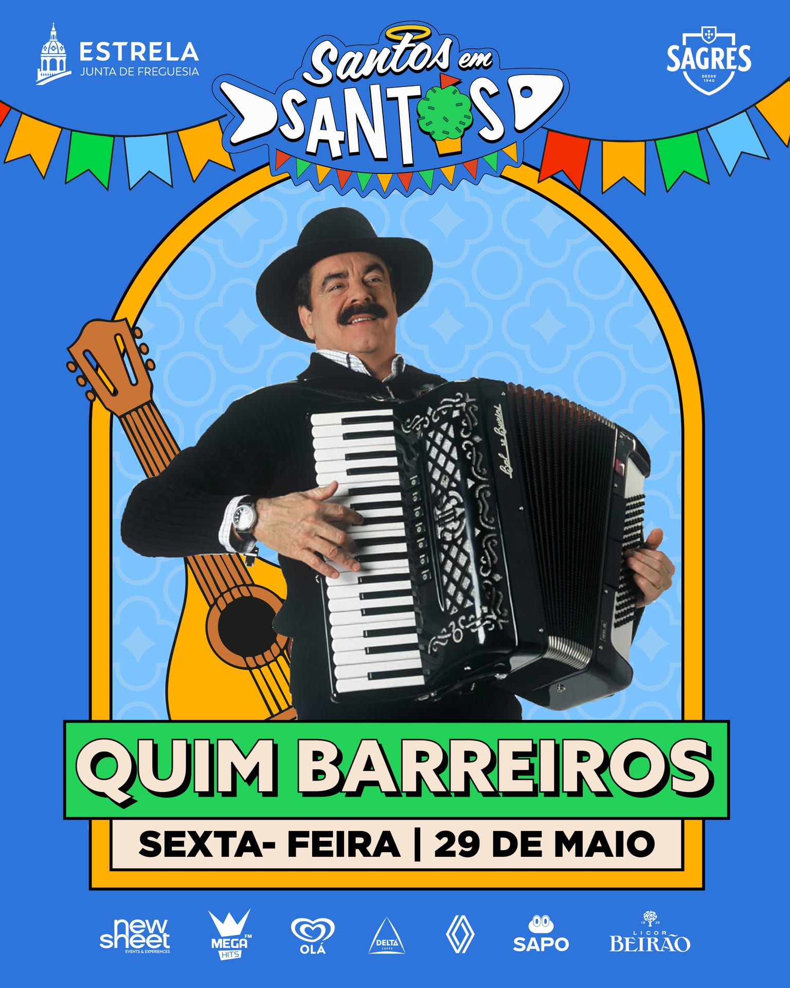 Cartaz de Santos em Santos