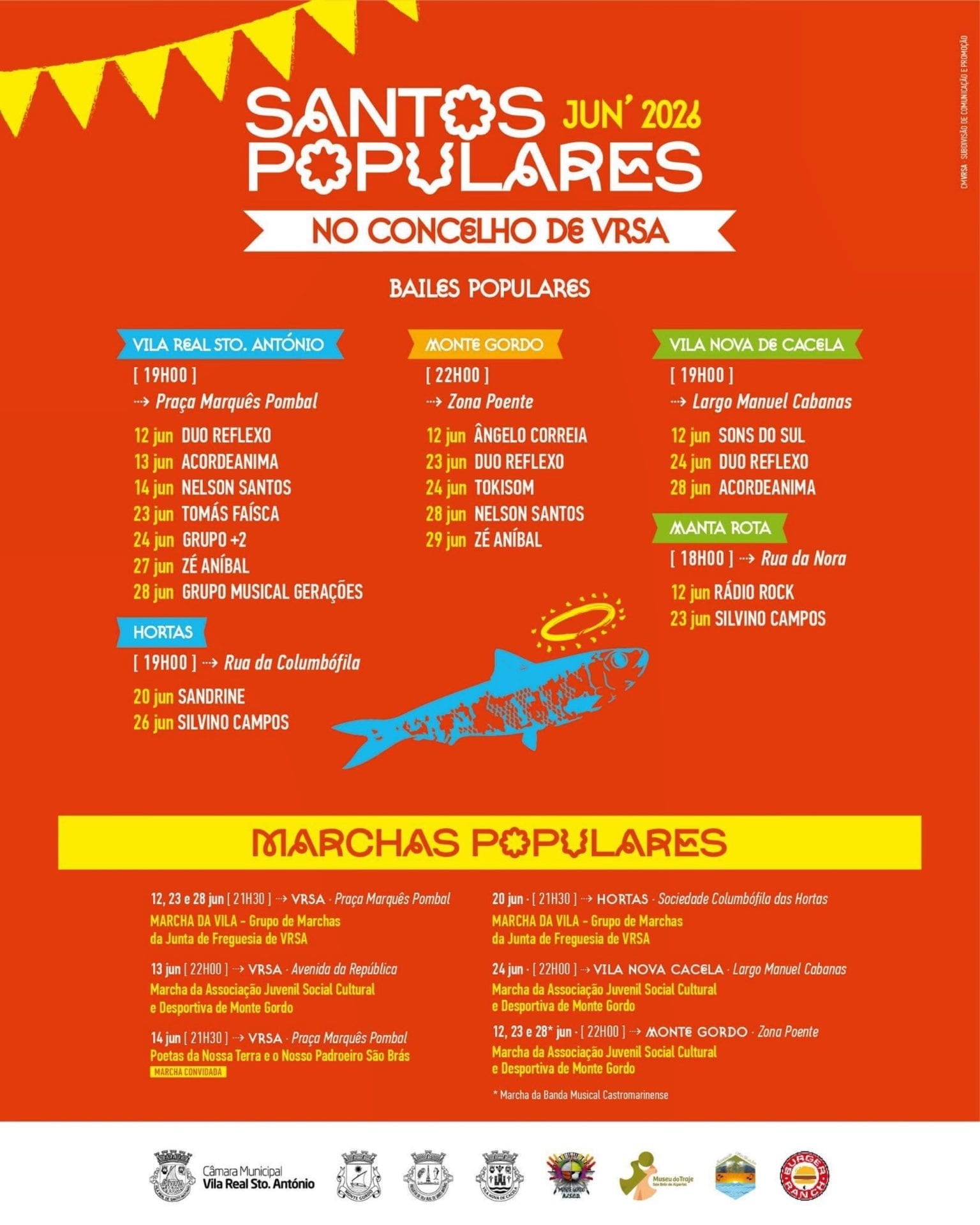 Cartaz de Santos Populares