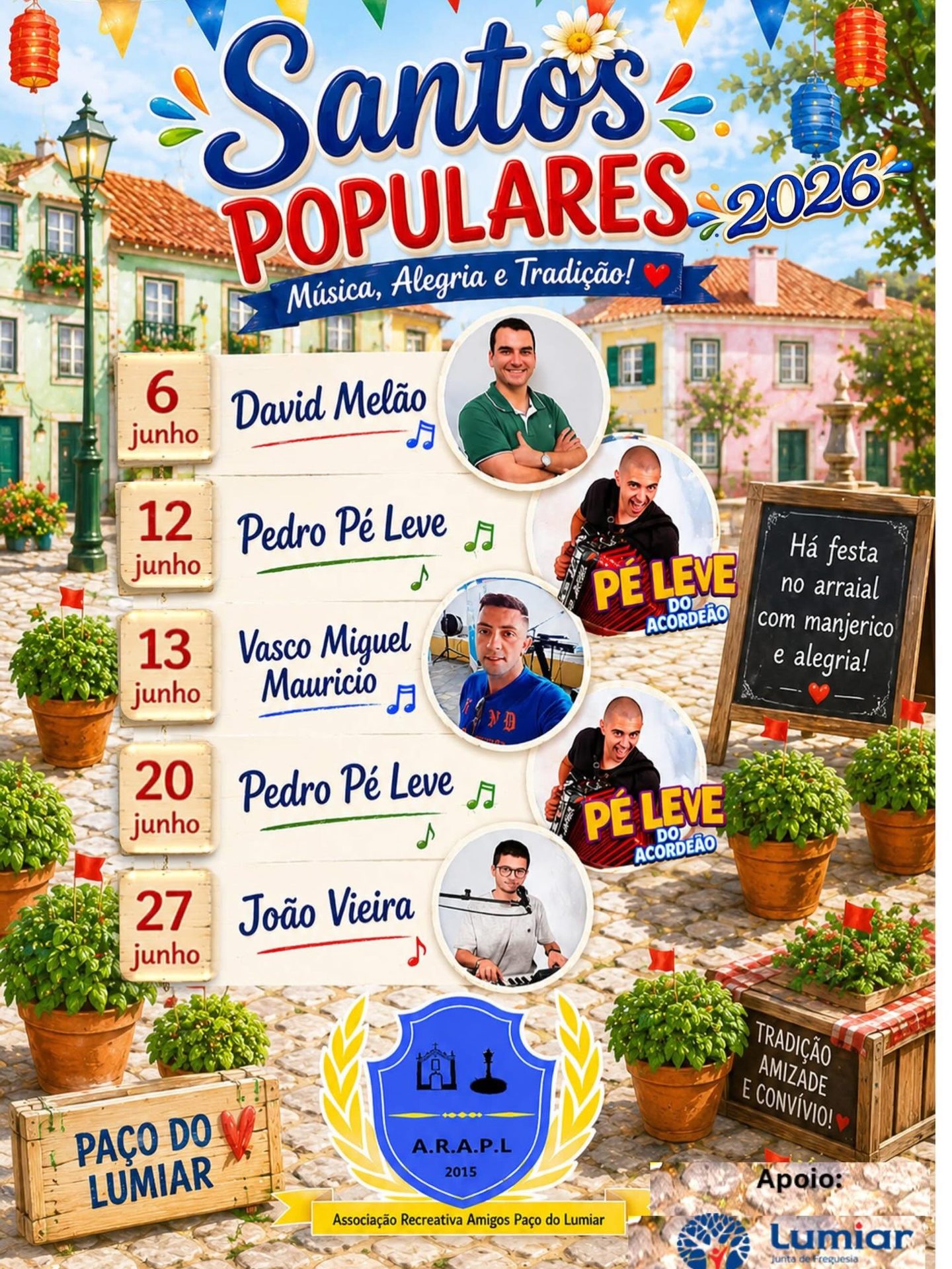 Cartaz de Santos Populares