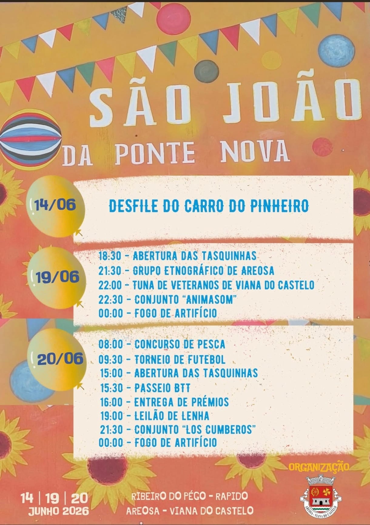 Cartaz de São João da Ponte Nova