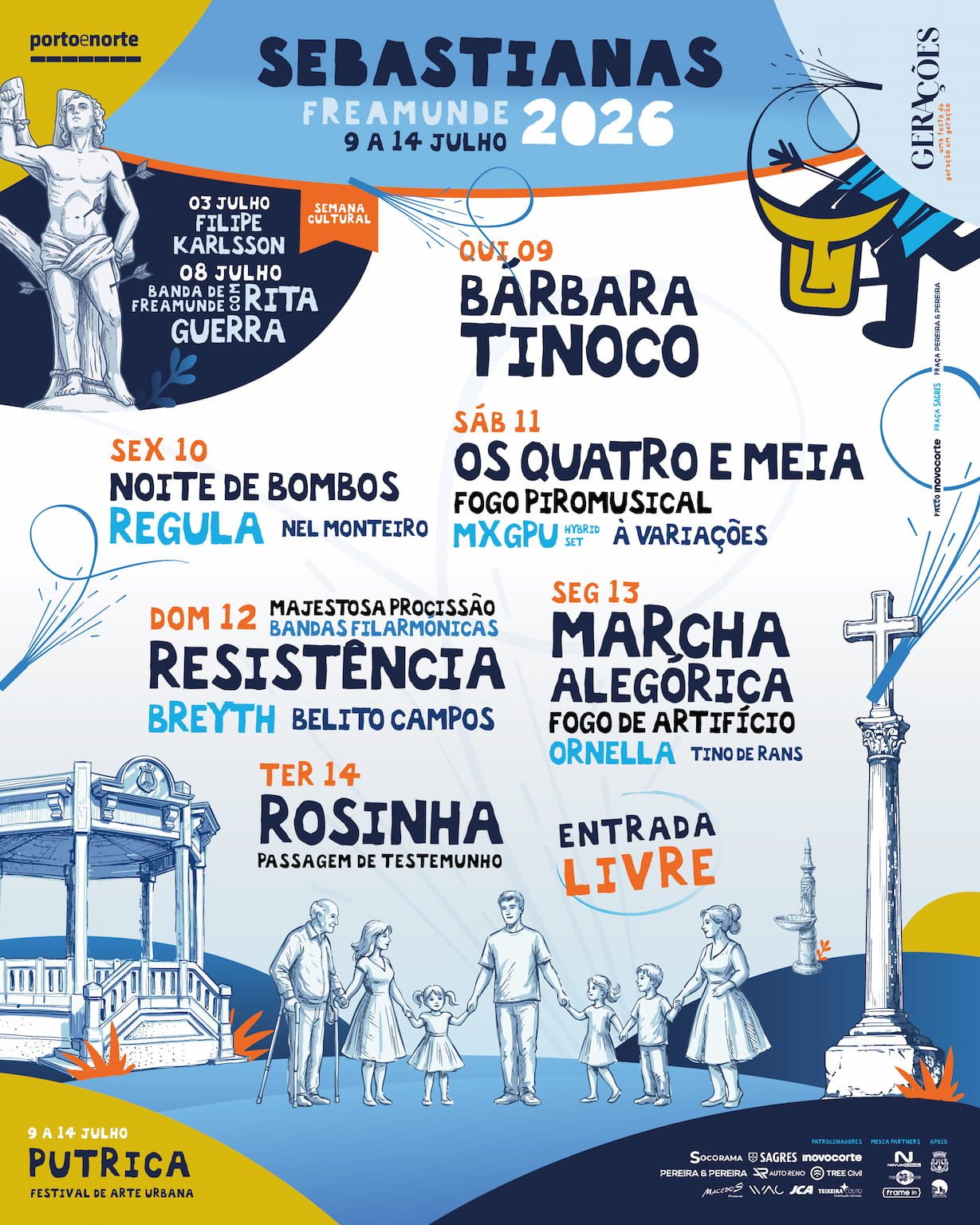 Cartaz de Sebastianas 2026