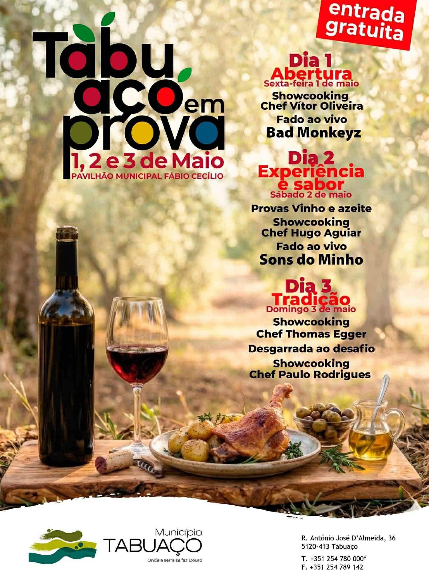 Cartaz de Tabuaço em Prova