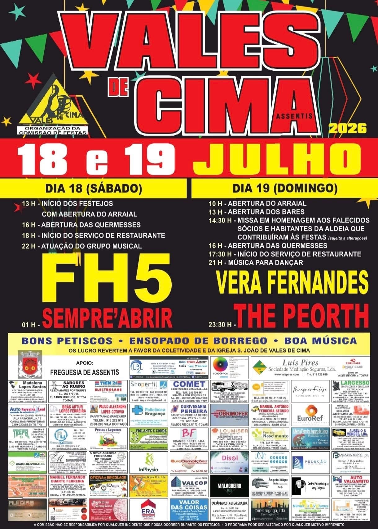 Cartaz de Vales de Cima