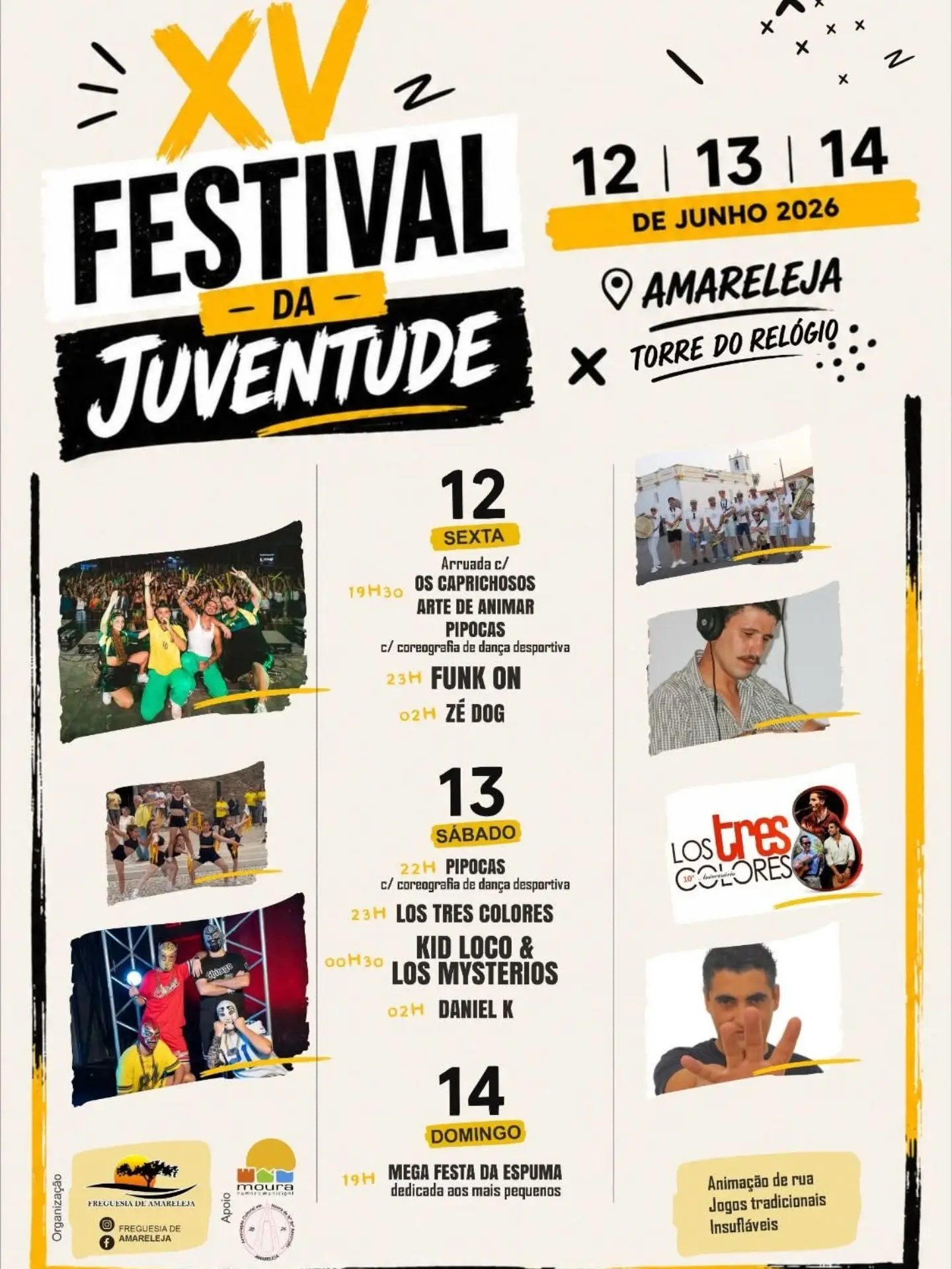 Cartaz de XV Festival da Juventude