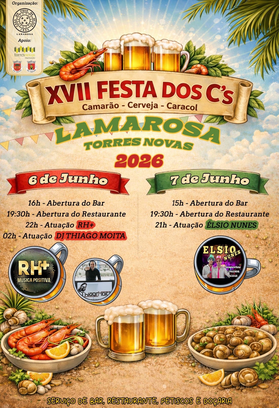 Cartaz de XVII Festa dos C's